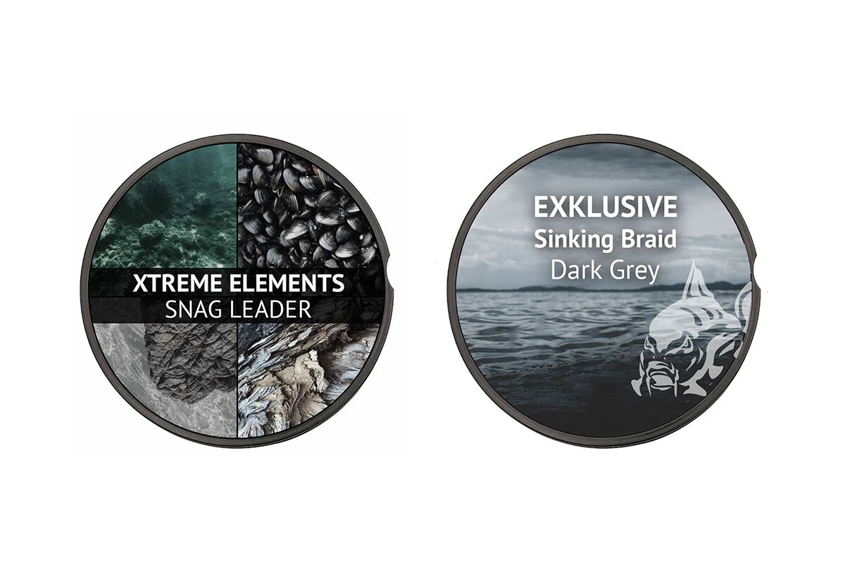 NEU: M&amp;R Exclusive Sinking Braid &amp; Elements Snag Leader - 
