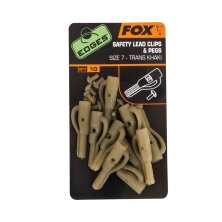Fox - Edges Lead Clips + Pegs - Khaki - - Size 7