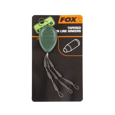 Fox - Edges Tapered Main Line Sinkers