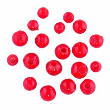 Jenzi - Rote Perlen - 3/4/5 mm