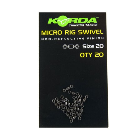 Misc. Korda Micro Rig Swivels pk20
