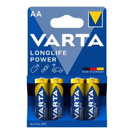 Varta - Longlife Power Batterie AA/Mignon 1,5V