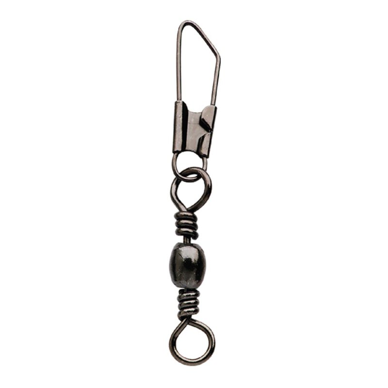 Spro - Barrel Swivel with Safety Snap - Size 12 - 8kg