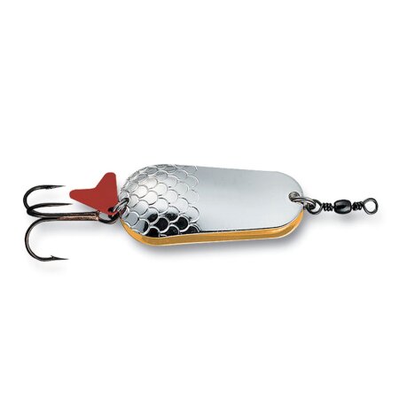 DAM - Standard Spoon Sinking - 8,0cm/45g - Silver/Gold