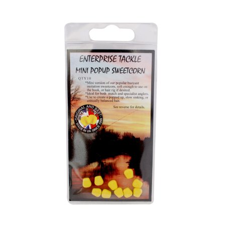 Enterprise Tackle - Mini Popup Sweetcorn - Maisimitat - Yellow unflavoured