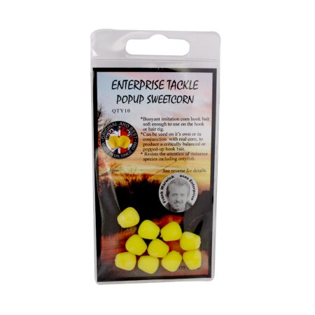 Enterprise Tackle - Pop Up Sweetcorn - Unflavoured - Fluoro Yellow