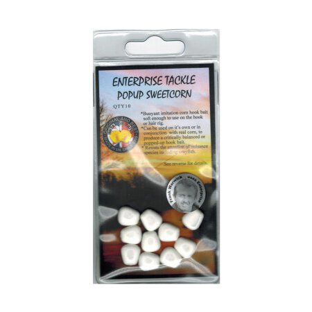 Enterprise Tackle - Pop Up Sweetcorn - Unflavoured - White