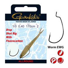 Gamakatsu - Dropshot Worm EWG 170cm - Size 1 - 0,35mm