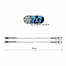 Jenzi - 7x7 Wire Leader with Ballbearing-Swivel and...