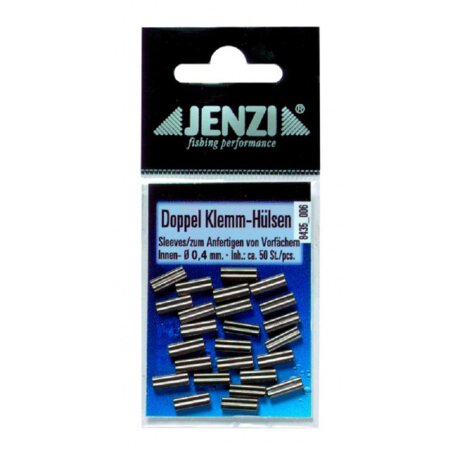 Jenzi - Doppel Klemm Hülsen 1,0mm