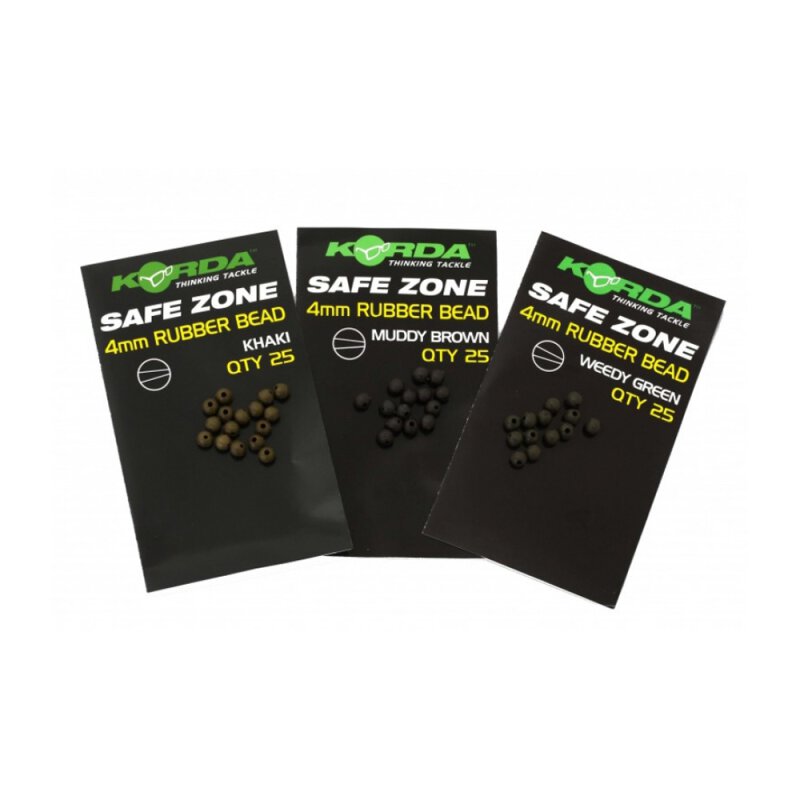 Korda - Safe Zone 5mm Rubber Bead - Green
