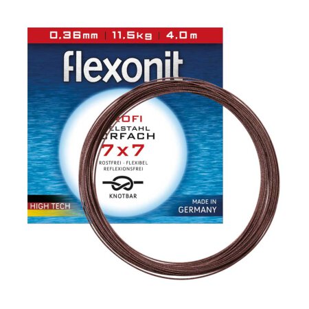Flexonit - 7x7 Vorfach - 0,27mm - 6,8kg