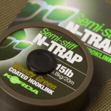 Korda - N-Trap Semi-stiff - 15lb / Weedy Green