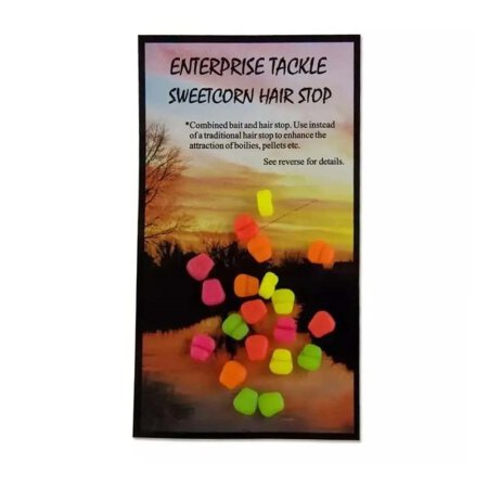 Enterprise Tackle - Mini Sweetcorn Hair Stop - Mixed Fluoro Colours