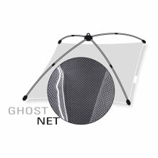Jenzi - Senknetz Monofil/Ghost - 100x100cm