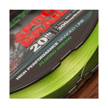 Korda - Spod Braid 20lb 0,16mm 300m  Fluoro Green
