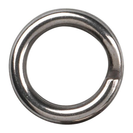 Gamakatsu - Hyper Split Ring - Stainless Black Nickel - Size 7 - 83kg