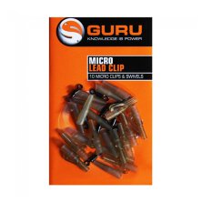 Guru - Micro Lead Clip Swivels & Tail Rubbers