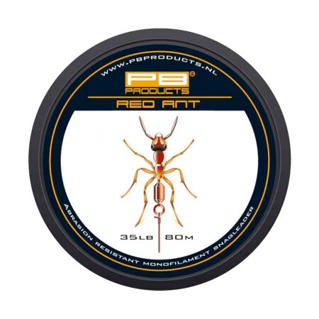 PB Products - Red Ant Snagleader - 35lb - 80m