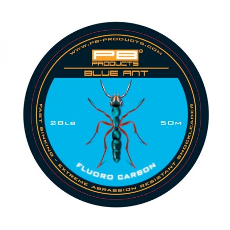 PB Products - Blue Ant Fluoro Carbon - 28lb - 50m