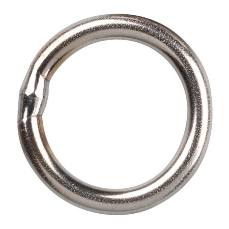Gamakatsu - Hyper Solid Ring - Stainless Nickel - Size 5 / 167kg