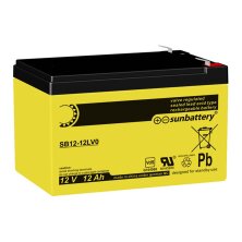 Sun Battery - 12V / 12 Ah Bleiakku - Standard (SB12-12 LVO)