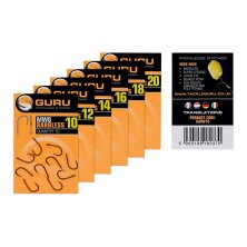 Guru - MWG Hook - Barbless/Eyed - Size 20