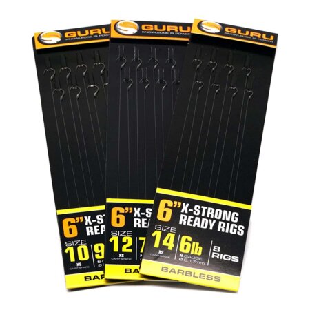 Guru - XS Carp Pole Rigs 15cm - Size 12 - 0,19mm