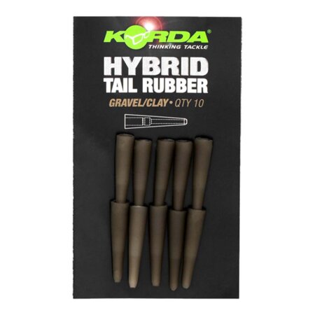 Korda - Hybrid Tail Rubber - Gravel/Clay