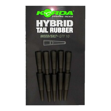 Korda - Hybrid Tail Rubber - Weed/Silt