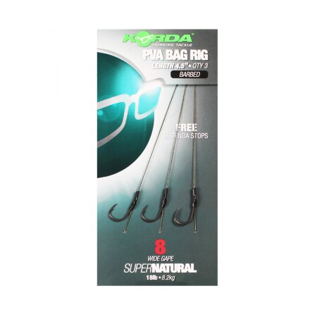 Korda - Solidz PVA Rig Wide Gape 18lb