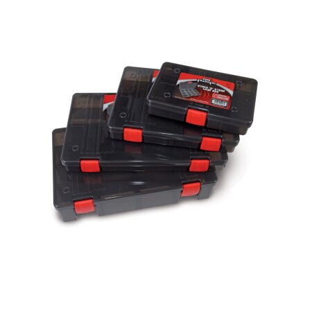 Fox Rage - Stack n Store - Tackle Boxen Smoked Finish - Size Deep Medium (20)