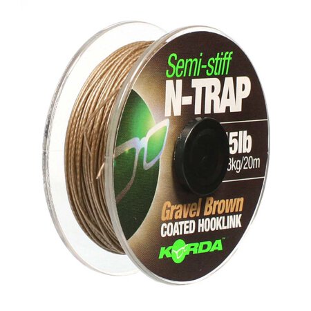 Korda - N-Trap Semi Stiff Gravel Brown - 30 lb