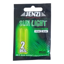Jenzi - Knicklicht - Mini 3x25mm gelb - EINZELN (1x2)