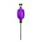 Fox - Black Label Dumpy Bobbins - Purple