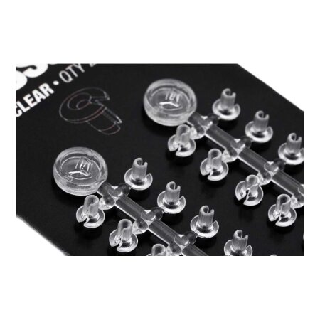 Korda - Floss Caps - Clear