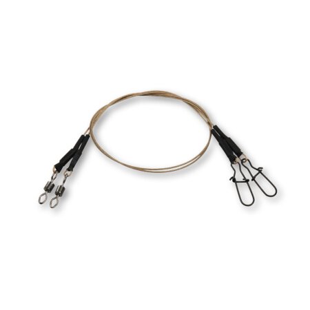 DAM - Effzett Coated Core49 Spin Leader - 30cm 16kg