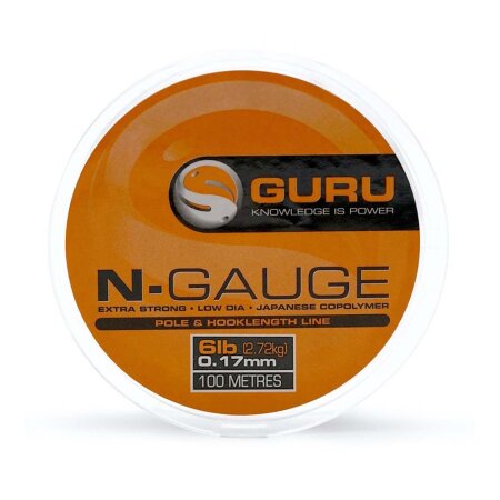 Guru - N-Gauge 100m - 4lb/0,13mm