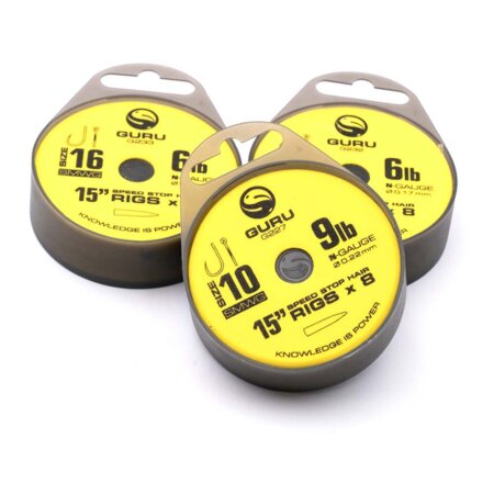 Guru - Speedstop Ready Rig 15" - Size 10 - 12lb/0,25mm