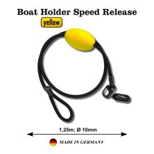 Poseidon - Boat Holder Speed Release yellow