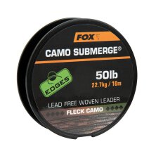 Fox - Submerge Camo Lead Free Leaders Fleck Camo 50lb 10m