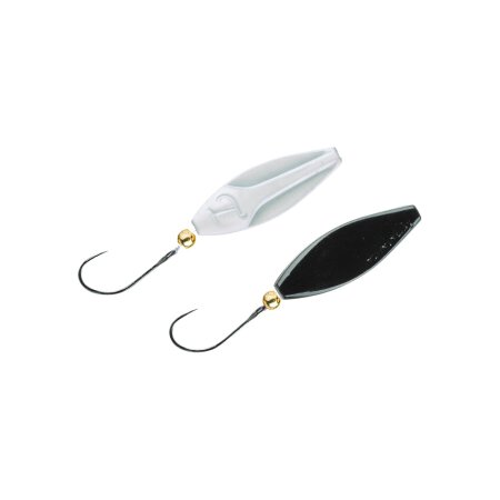 Trout Master - Incy Inline Spoon 3,0g - Black n White