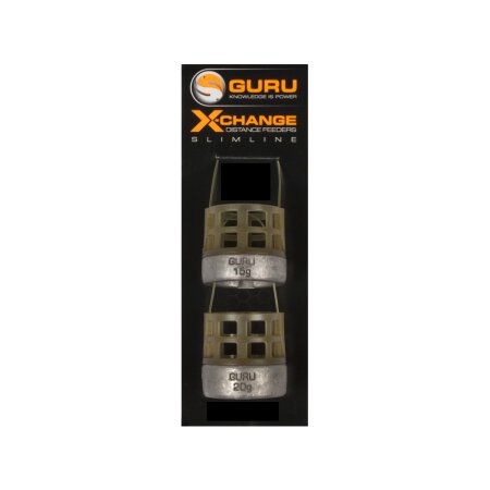 Guru - Slimline X-Change Distance Feeder Small 25g + 30g