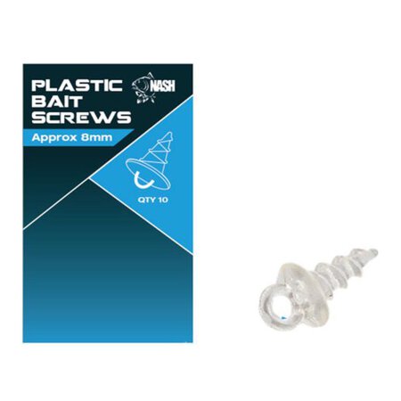 Nash - Plastic Bait Screws - 8mm