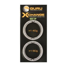 Guru - X-Change Bait Up Feeder Weights 40g+50g