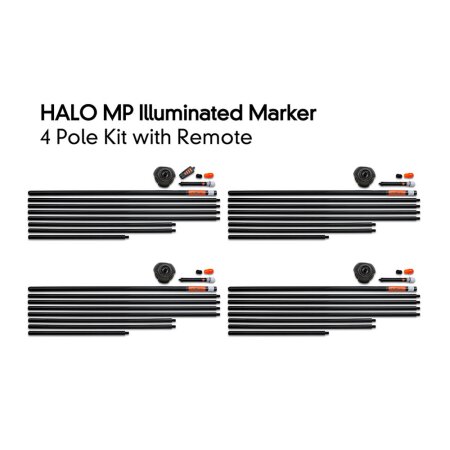 Fox - Halo 4 Pole Kit inc. Remote and 4 Bags