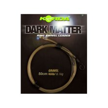 Korda - Dark Matter Leader Size 8 Ring Swivel 50cm 40lb