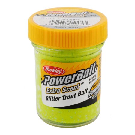 Berkley - Power Bait Glitter Trout Bait - Chartreuse