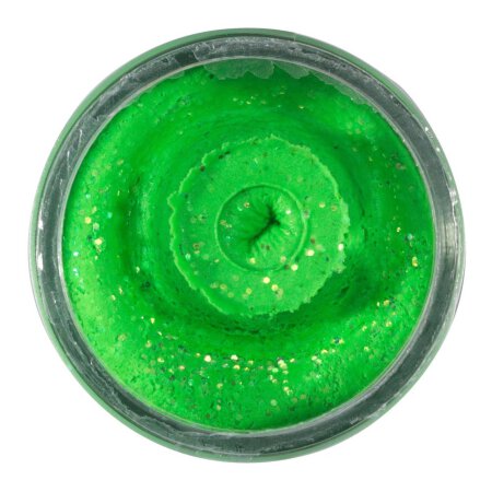 Berkley - Power Bait Natural Glitter Trout Bait - Garlic Spring Green