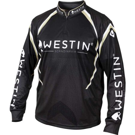 Westin - LS Tournament Shirt Black/Grey